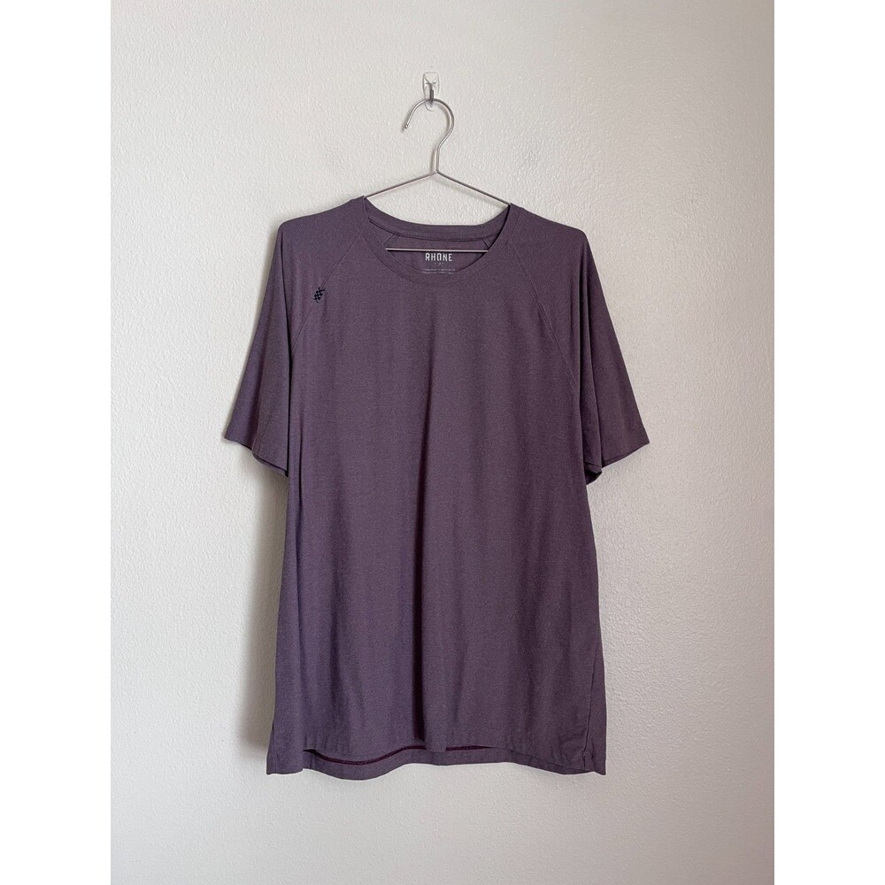Rhone Reign Short Sleeve Tee in Shadow Plum (Purple) Size XL